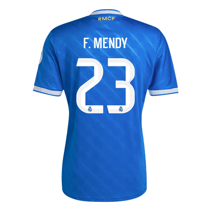 F. MENDY #23 Heren Real Madrid Derde Voetbalshirt 2025/26 - foto 9