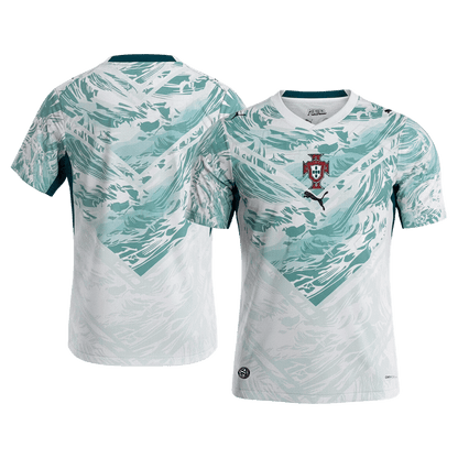 Heren Portugal Uit Voetbalshirt WK Voetbal 2026 - detail