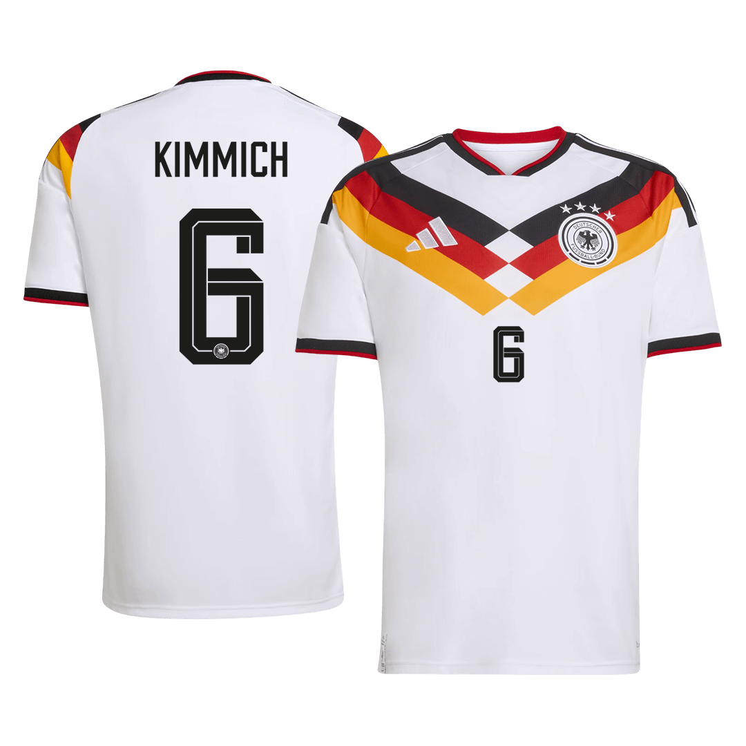 KIMMICH #6 Heren Duitsland Thuis Voetbalshirt 2026