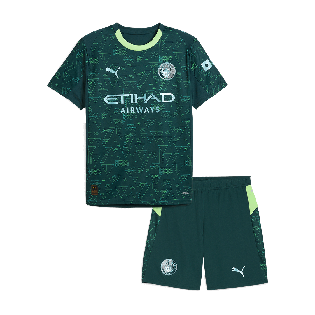 Kinder Manchester City Tenue 2025/26 football shirt