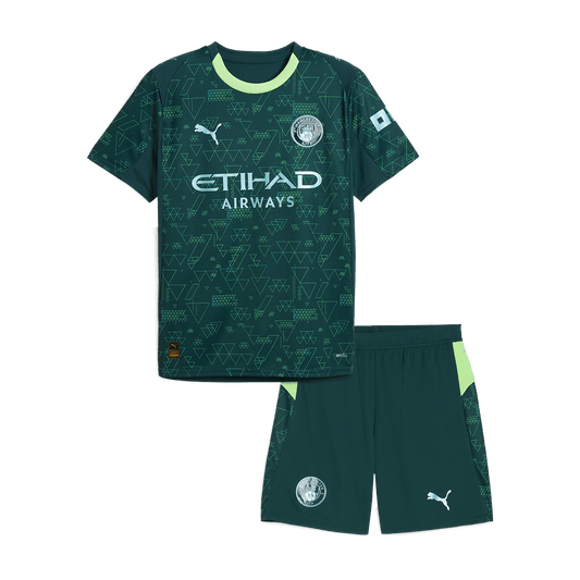 Kinder Manchester City Tenue 2025/26 football shirt