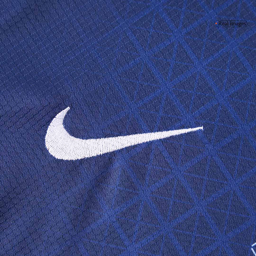 Kinder PSG Thuis Tenue 2025/26 - close-up