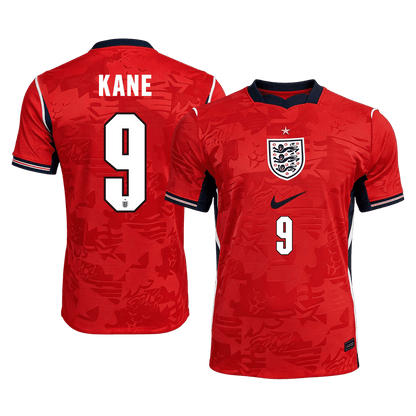KANE #9 Heren Engeland Uit Voetbalshirt WK Voetbal 2026 - voorkant