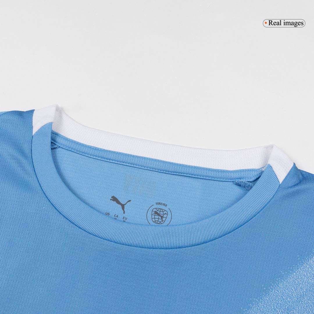 DE BRUYNE #17 Heren Manchester City Thuis Voetbalshirt 2025/26 [PREMIUM] - model