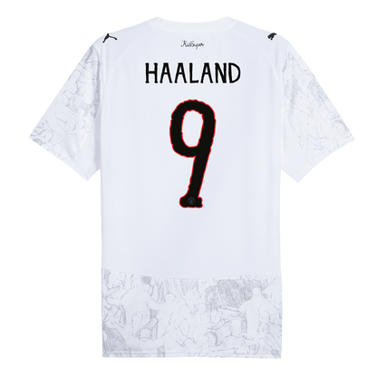 HAALAND #9 Heren Manchester City KidSuper Voetbalshirt 2025/26 - Club World Cup - close-up