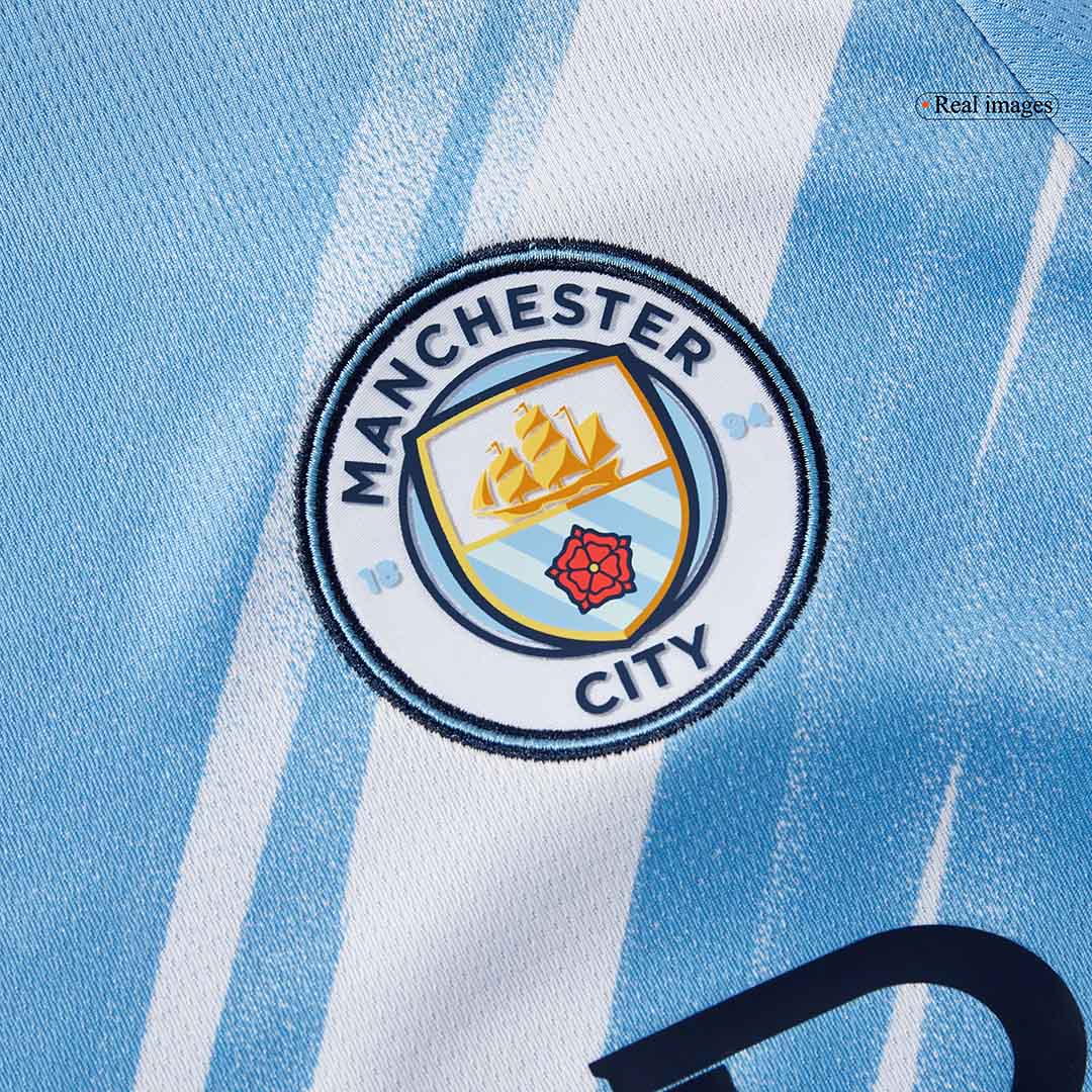 Heren Manchester City Thuis Lange Mouwen Voetbalshirt 2025/26 - foto 11