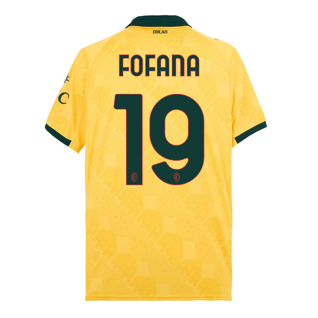 FOFANA #19 Heren AC Milan Derde Voetbalshirt 2025/26 - foto 12