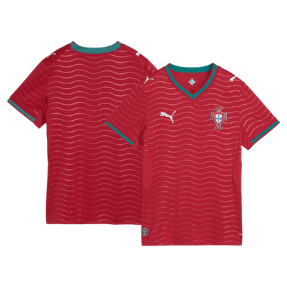 Dames Portugal Thuis Voetbalshirt 2026 - achterkant
