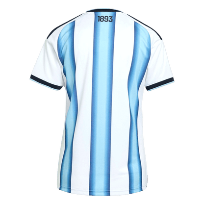 Dames Argentinië Thuis Voetbalshirt WK Voetbal 2026 - detail