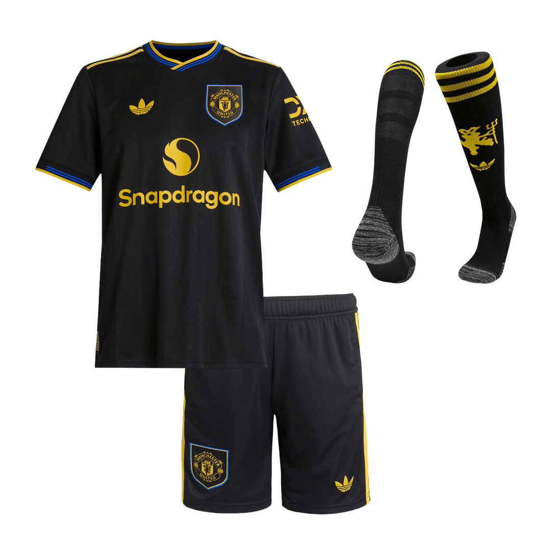 Kinder Manchester United Derde Tenue 2025/26 football shirt