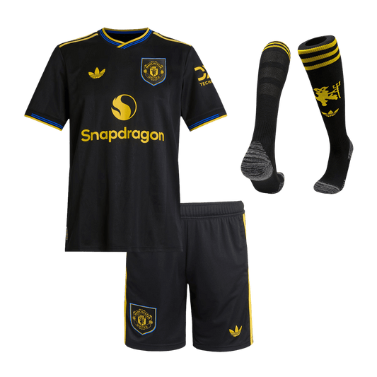 Kinder Manchester United Derde Tenue 2025/26 football shirt