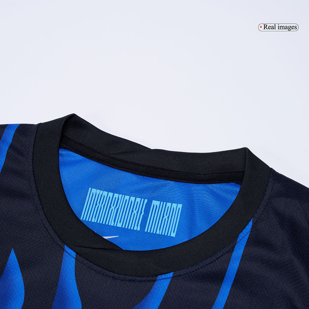 DUMFRIES #2 Heren Inter Milan Thuis Voetbalshirt 2025/26 - extra