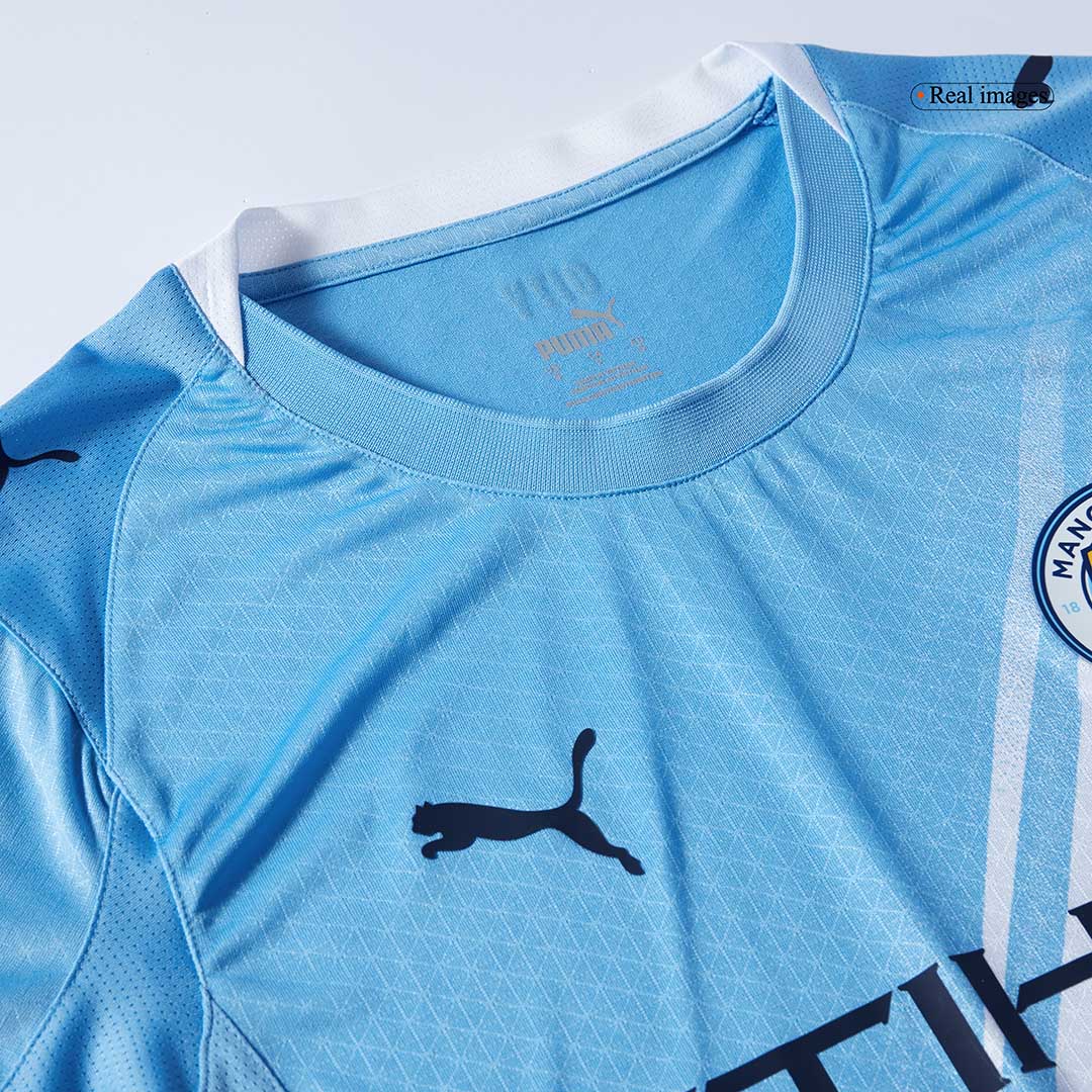 Manchester City Thuis Spelersversie Voetbalshirt 2025/26 - Slim Fit - foto 11