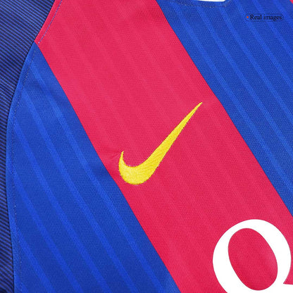 MESSI #10 Retro Barcelona thuisshirt 2016/17
