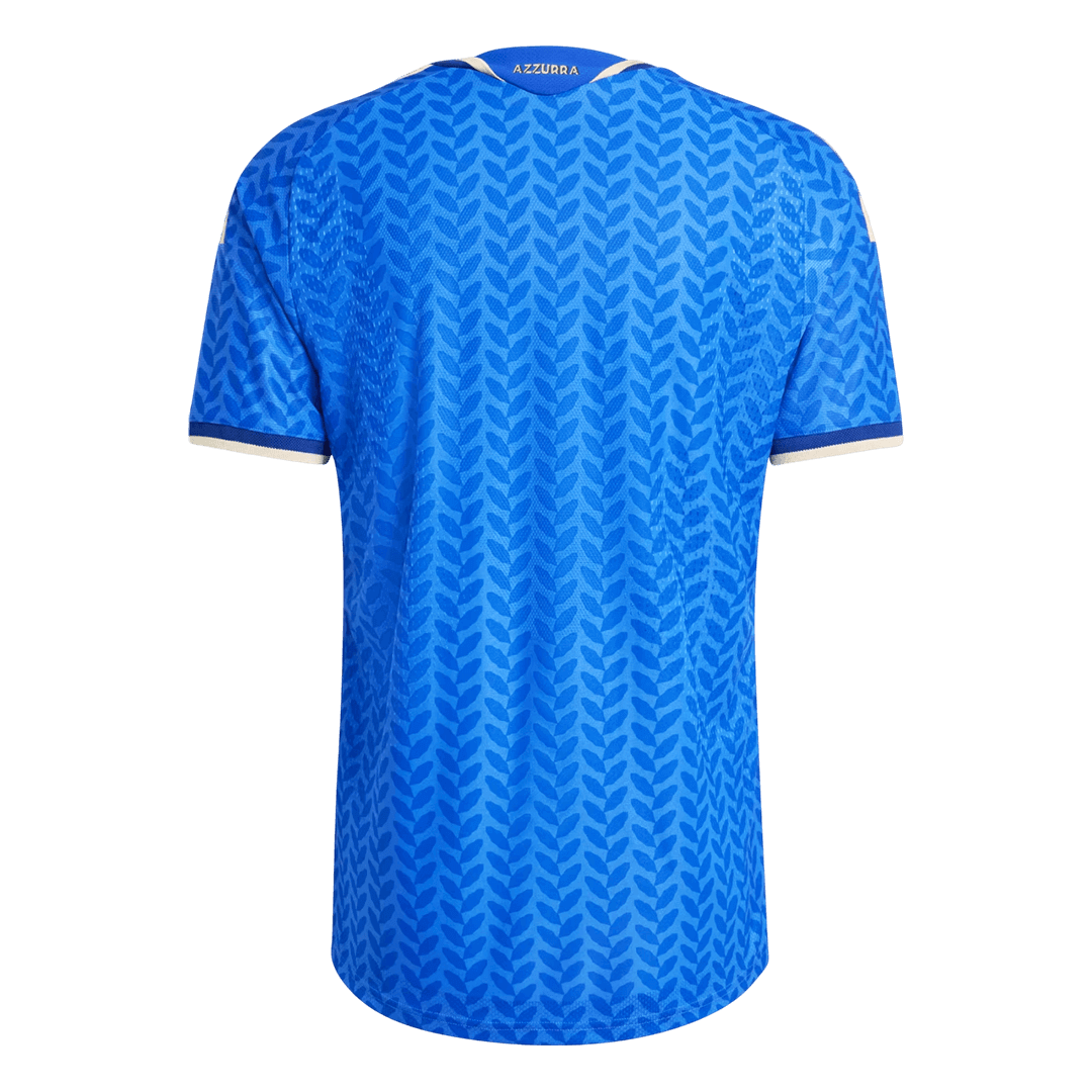 Italië Thuis Spelersversie Voetbalshirt WK Voetbal 2026 - Slim Fit - achterkant