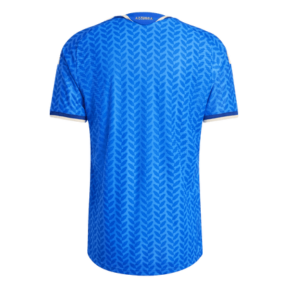 Italië Thuis Spelersversie Voetbalshirt WK Voetbal 2026 - Slim Fit - achterkant