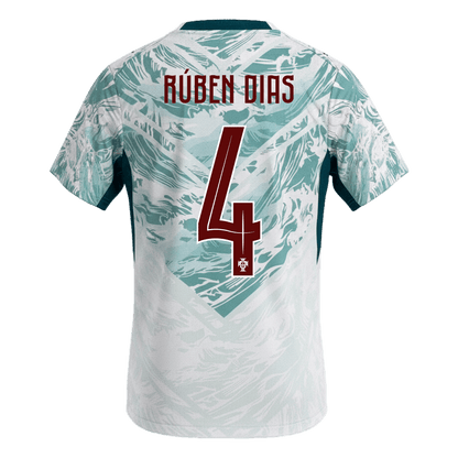 RÚBEN DIAS #4 Heren Portugal uitshirt WK Voetbal 2026