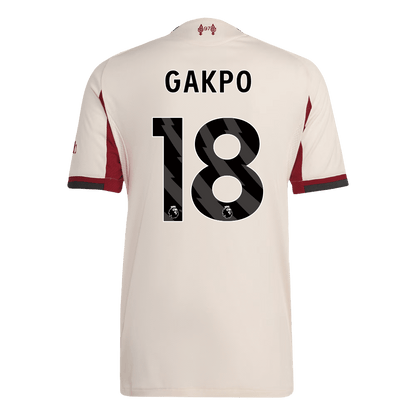 GAKPO #18 Liverpool Uit Spelersversie Voetbalshirt 2025/26 - Slim Fit - foto 10