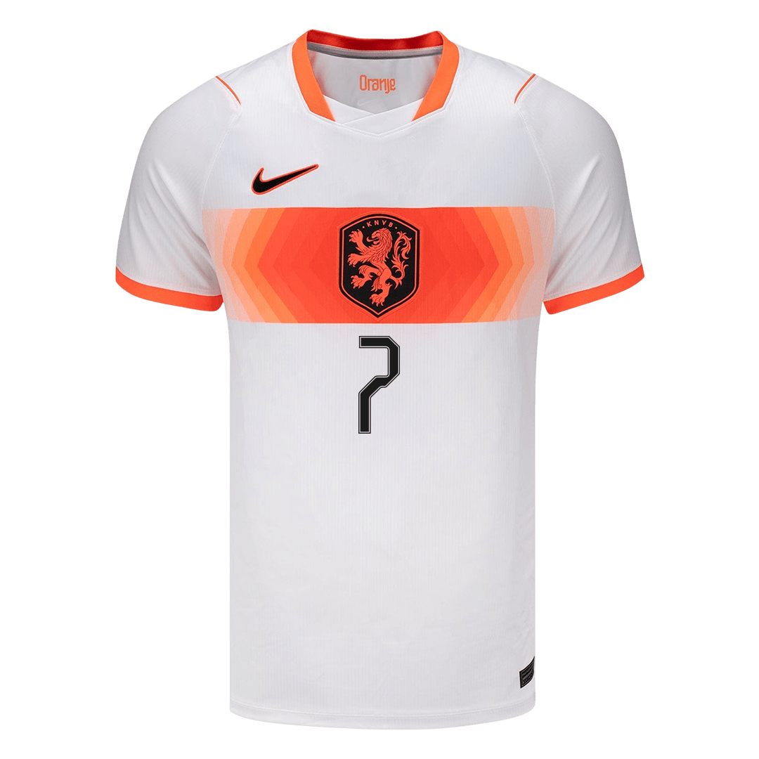 XAVI #7 Heren Nederland uitshirt WK Voetbal 2026