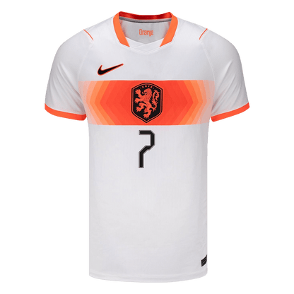 XAVI #7 Heren Nederland uitshirt WK Voetbal 2026