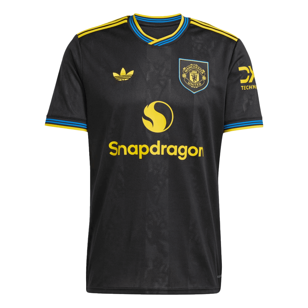 MOUNT #7 Heren Manchester United Derde Voetbalshirt 2025/26 - achterkant