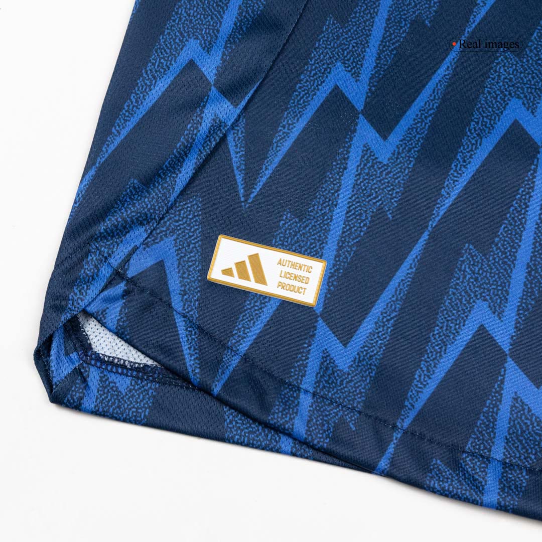 ØDEGAARD #8 Arsenal Uit Spelersversie Voetbalshirt 2025/26 - Slim Fit - achterkant