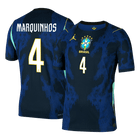 MARQUINHOS #4 Brazilië Spelersversie uitshirt WK Voetbal 2026 - slim fit