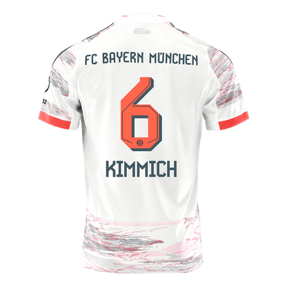 KIMMICH #6 Heren Bayern Munich Uit Voetbalshirt 2025/26 - detail