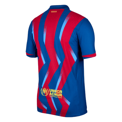Barcelona Vierde Uitshirt Spelersversie Voetbalshirt 2025/26 - Slim Fit - achterkant