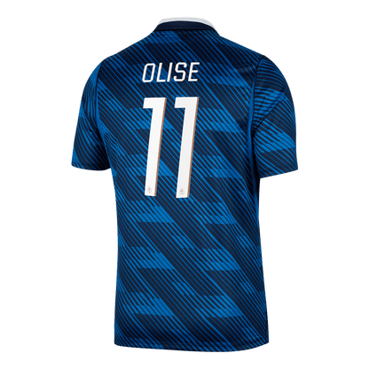 OLISE #11 Heren Frankrijk Thuis Voetbalshirt WK Voetbal 2026 - extra