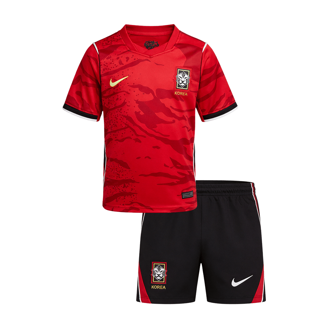 Kinder Zuid-Korea Thuis Tenue WK Voetbal 2026 - voorkant