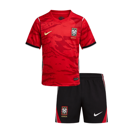 Kinder Zuid-Korea Thuis Tenue WK Voetbal 2026 - voorkant