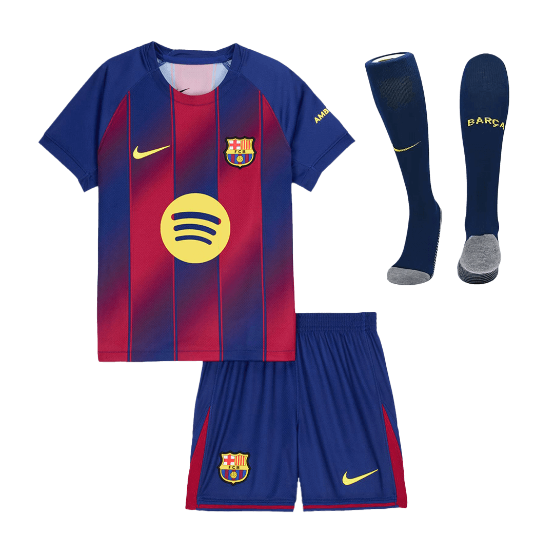 Kinder Barcelona Thuis Tenue 2025/26 football shirt