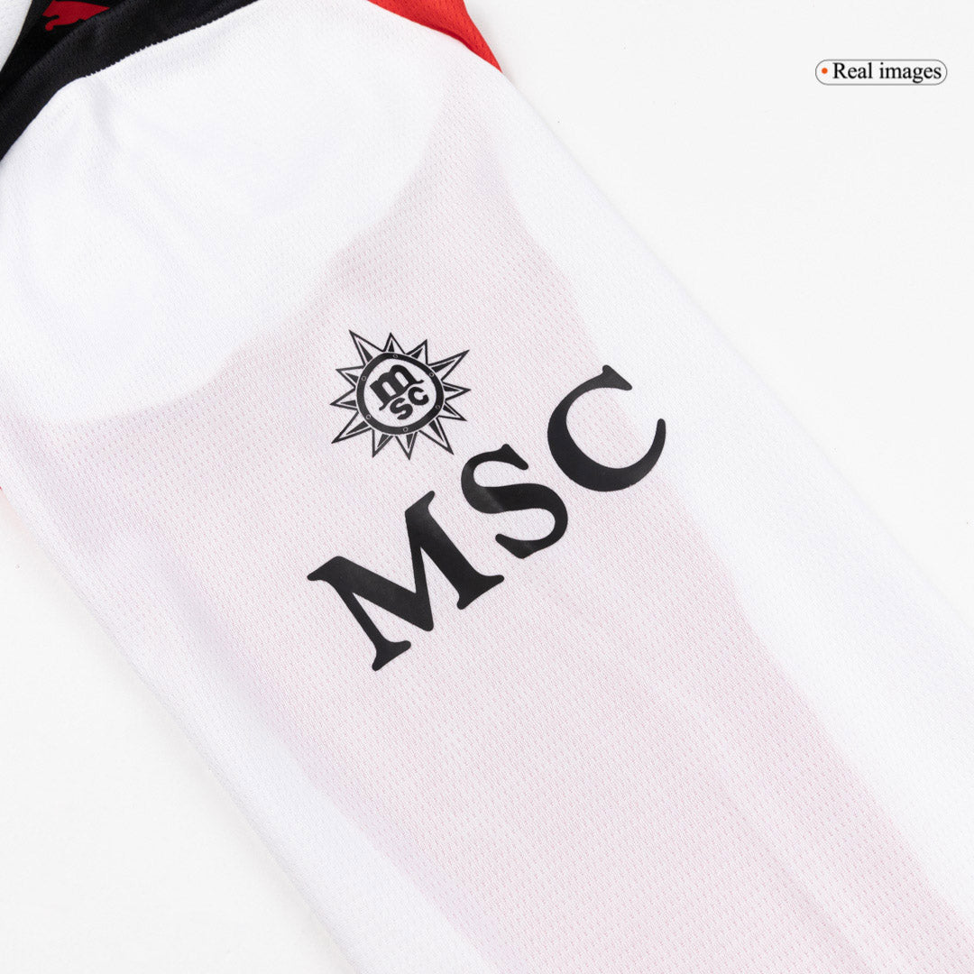 Heren AC Milan Uit Lange Mouwen Voetbalshirt 2025/26 - model