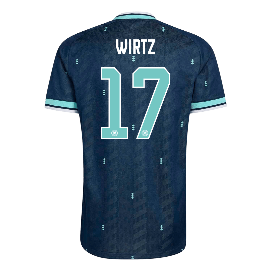 WIRTZ #17 Duitsland Uit Spelersversie Voetbalshirt WK Voetbal 2026 - Slim Fit - foto 9