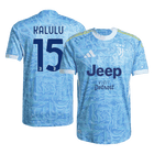KALULU #15 Juventus Spelersversie uitshirt 2025/26 - slim fit