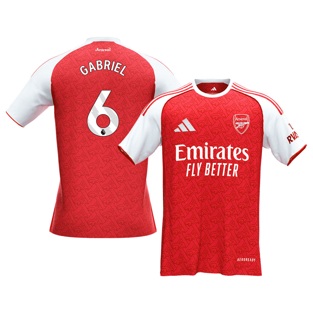 GABRIEL #6 Heren Arsenal thuisshirt 2025/26 [PREMIUM]