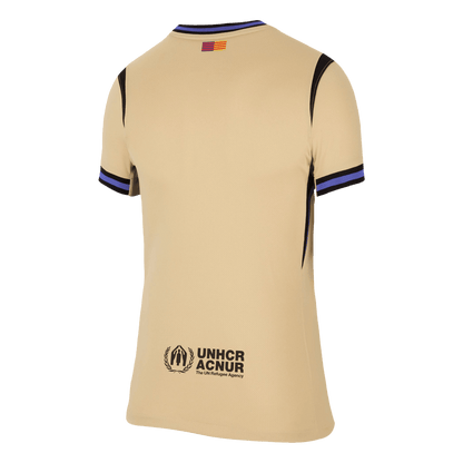 Dames Barcelona Uit Voetbalshirt 2025/26 - achterkant