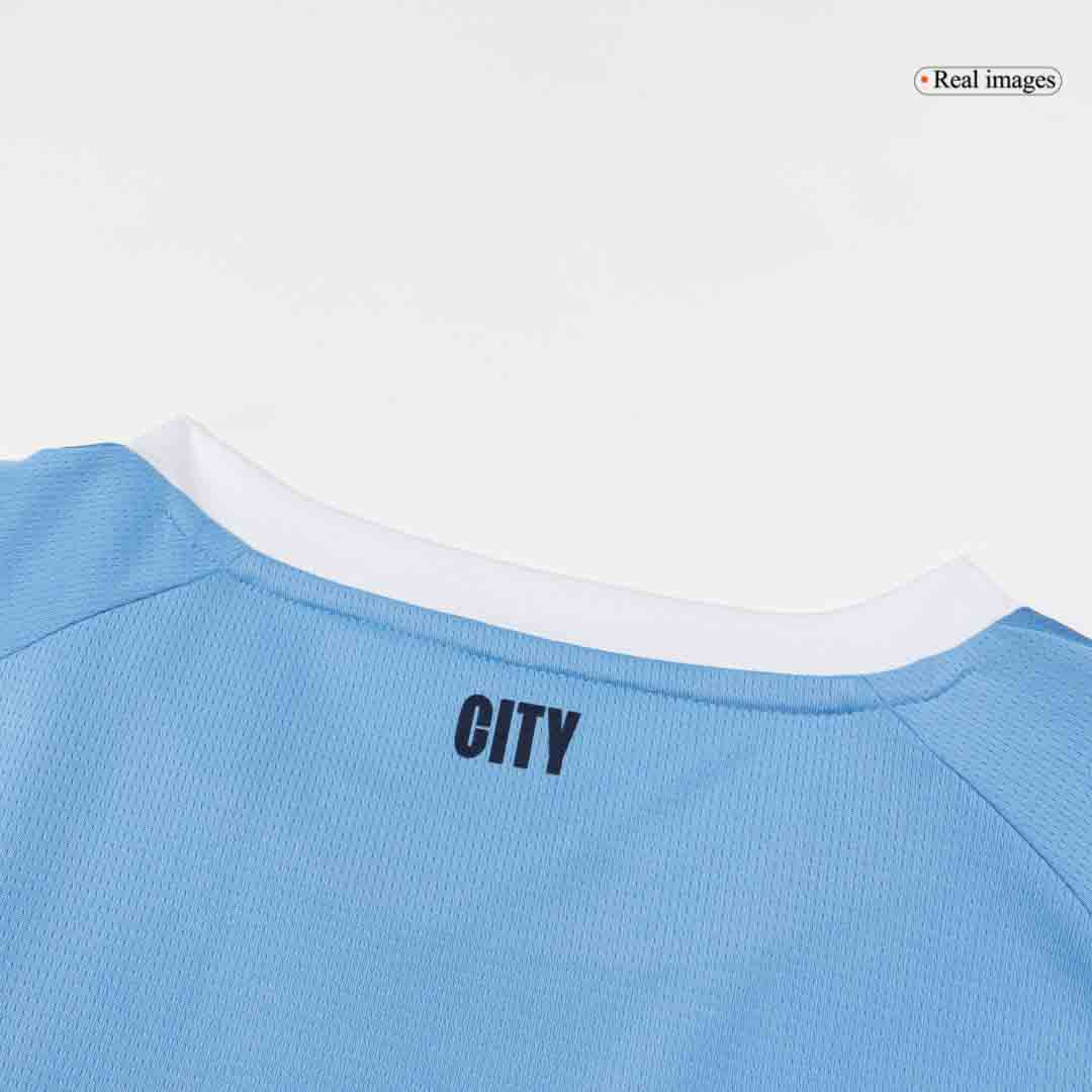DE BRUYNE #17 Heren Manchester City Thuis Voetbalshirt 2025/26 [PREMIUM] - achterkant