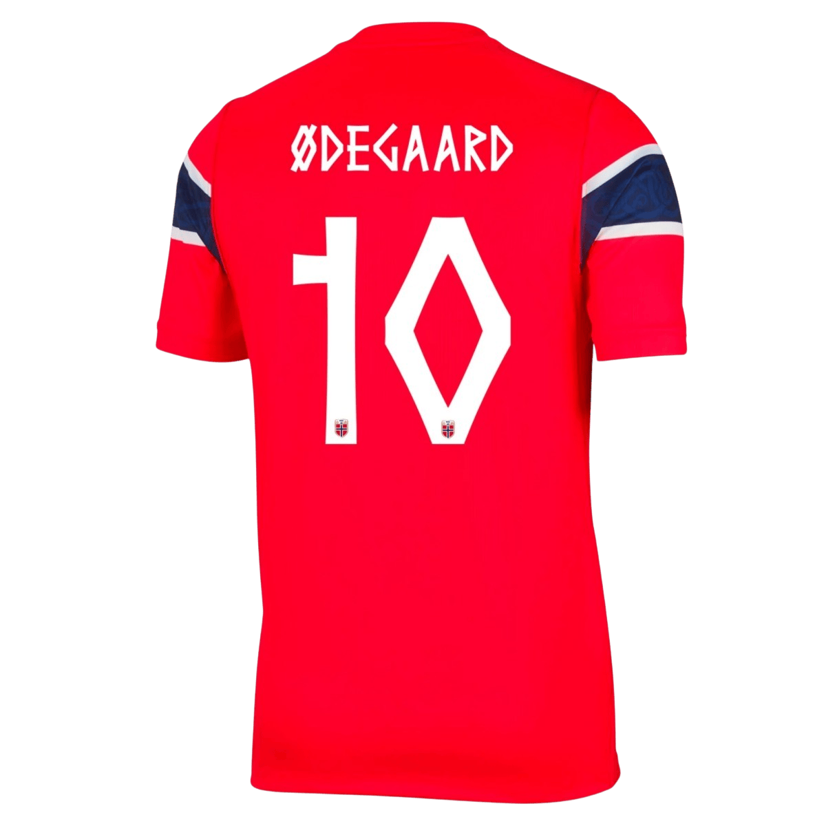 Ødegaard #10 Heren Noorwegen Thuis Voetbalshirt WK Voetbal 2026 - voorkant