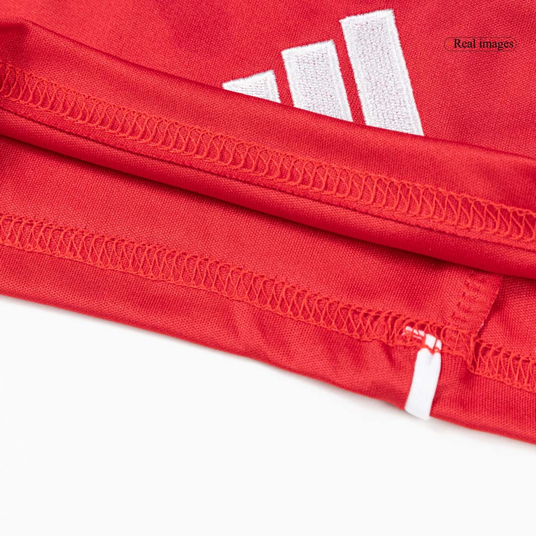 Kinder Liverpool Thuis Tenue 2025/26 - detail
