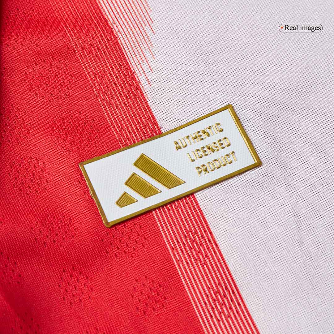 KANE #9 Bayern Munich Thuis Spelersversie Voetbalshirt 2025/26 - Slim Fit - zijkant