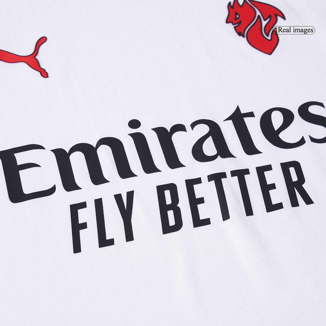 FOFANA #19 AC Milan Uit Spelersversie Voetbalshirt 2025/26 - Slim Fit - zijkant