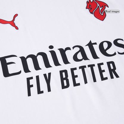 FOFANA #19 AC Milan Uit Spelersversie Voetbalshirt 2025/26 - Slim Fit - zijkant