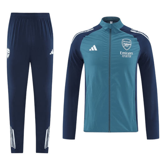 Arsenal Trainingsjack Set(top+broek) 2025/26 Blue football shirt