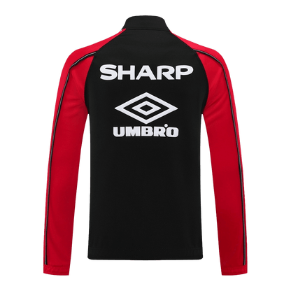 Manchester United Trainingsjack 2025/26 Red&Black - zijkant