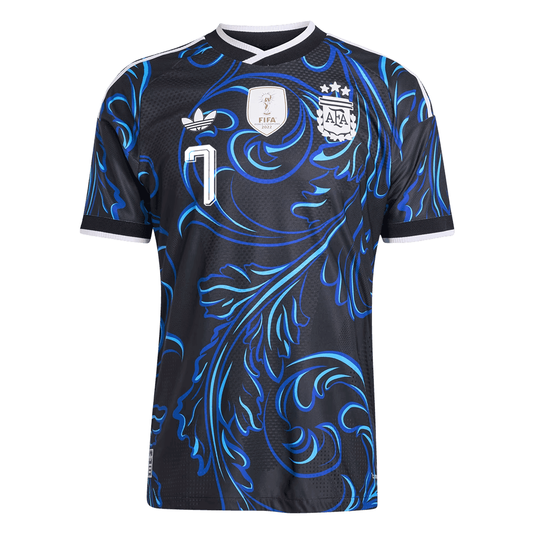 DE PAUL #7 Argentinië Spelersversie uitshirt WK Voetbal 2026 - slim fit