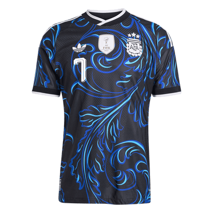DE PAUL #7 Argentinië Spelersversie uitshirt WK Voetbal 2026 - slim fit