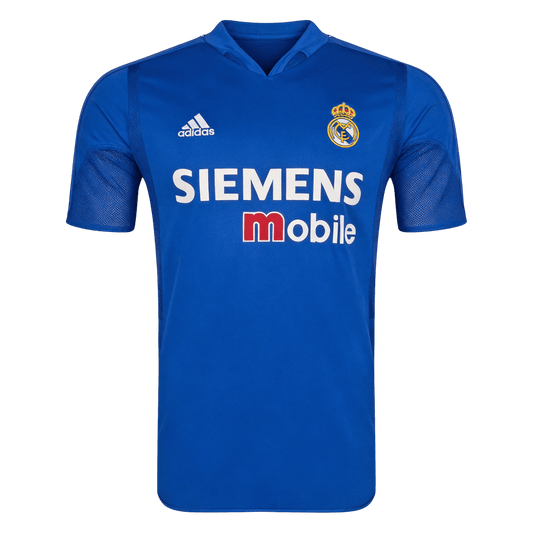 Retro Real Madrid Uit Voetbalshirt 2004/05 - voorkant
