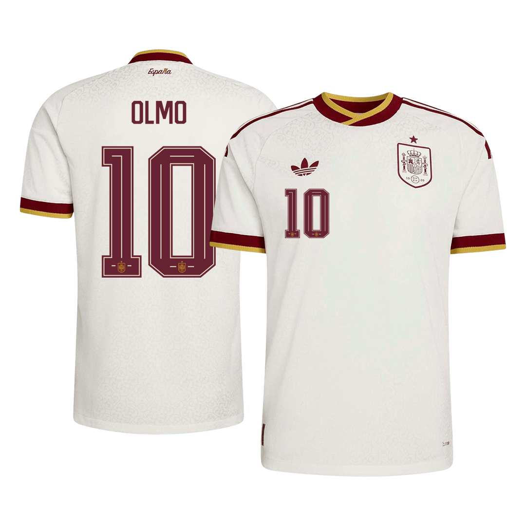 OLMO #10 Spanje Spelersversie uitshirt WK Voetbal 2026 - slim fit